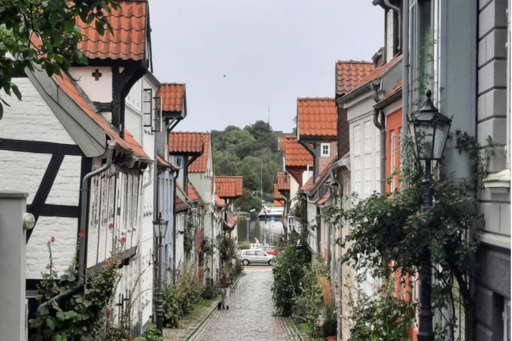 Kuestenliebe -Mit Traumhaftem Meerblick Und Balkon Flensburg Exterior foto